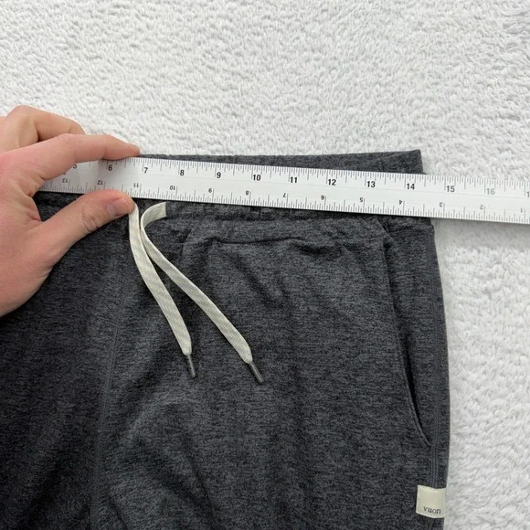 Vuori Performance Joggers Charcoal Heather Grey Drawstring Sweatpants Womens L - Picture 5 of 8